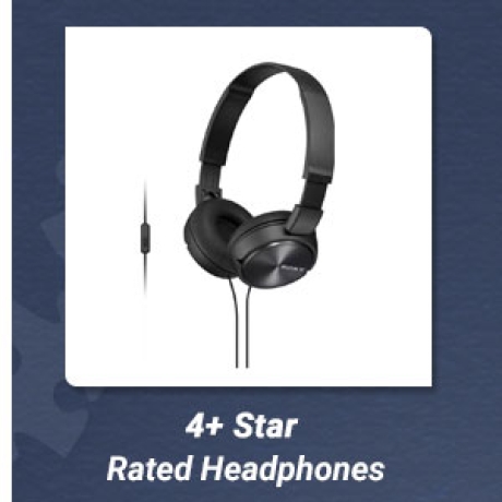 4+ Star Rated Headphones