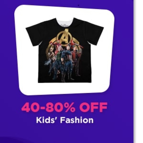 Kids' Fashion up to 80% Off
