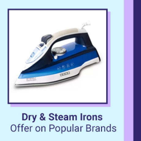 Dry & Steam Irons