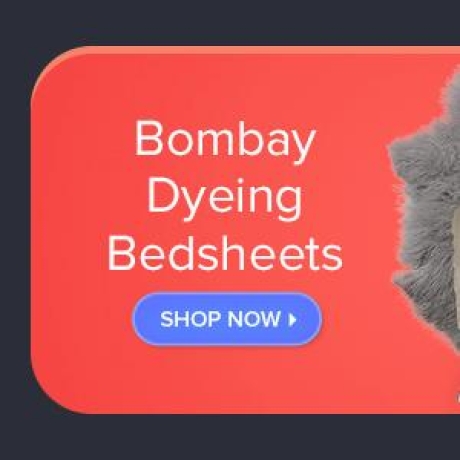 Bombay Dyeing Bedsheets