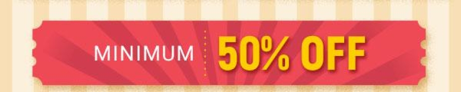 Min.50% Off