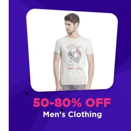 Men's Clothing 50-80% Off