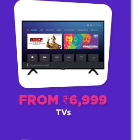 TVs from Rs.6,999