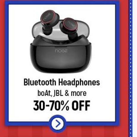 Bluetooth Headphones 30-70% Off