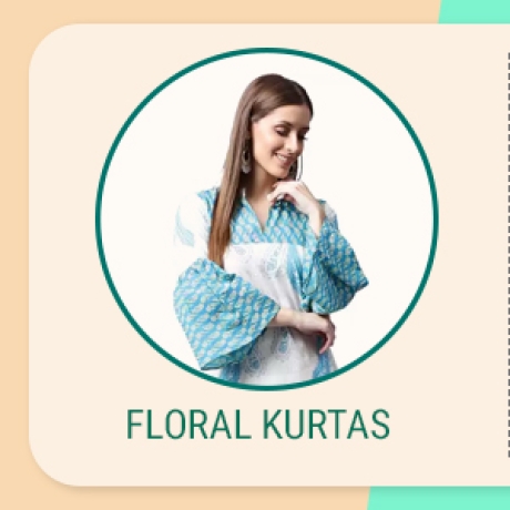 Floral Kurtas