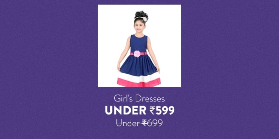 Girl's Dresses Under Rs.599