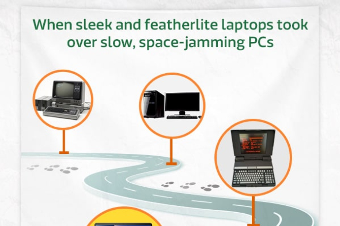 When sleek and featherlite laptop took over space jamming PCs
