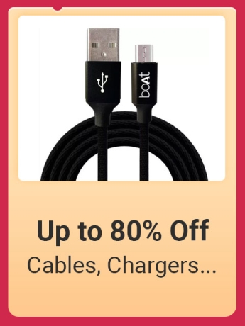 Cables, Charger & More