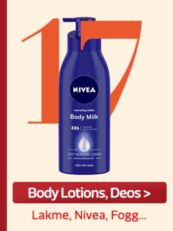 Body Lotions, Deos