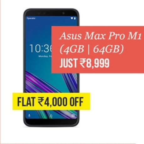Asus Max Pro M1 Just Rs.8,999