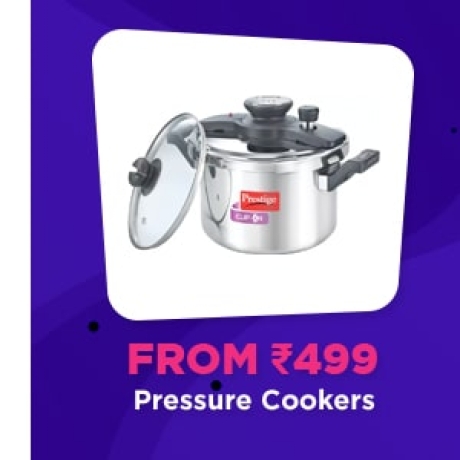 Pressure Cookers from Rs.499