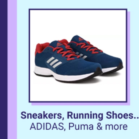 Sneakers, Running Shoes.. Adidas, Puma & more 