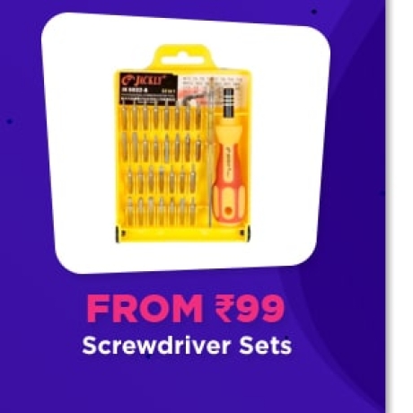 Screwdriver Set from Rs.99