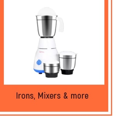 Iron, Mixer & More