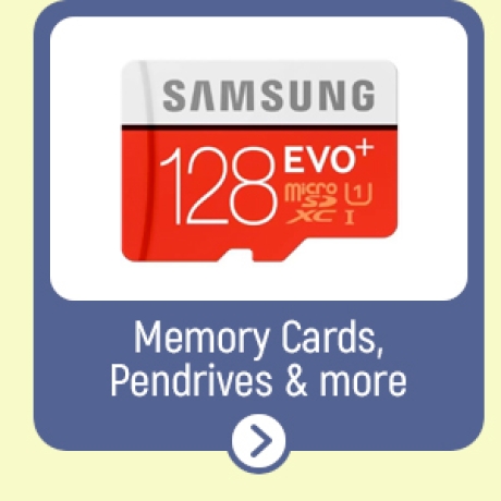 Memory Cards, Pendrives & More