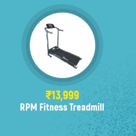 RPM Fitness Threadmill, Flat Rs.13,499