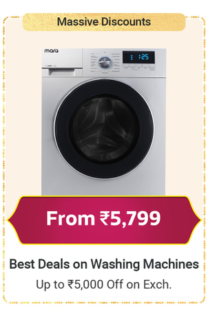 Best Deals on Washing Machine