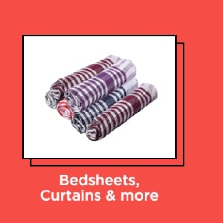 Bedsheets, Curtain & More