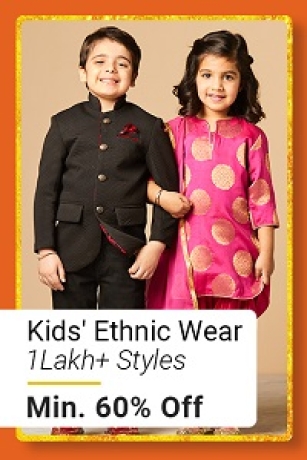 Kids Ethnic Wear at Min.60% Off