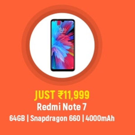 Redmi Note 7 Just Rs.11,999