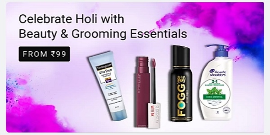 Celebrate Holi with Beauty & Grooming Essentials