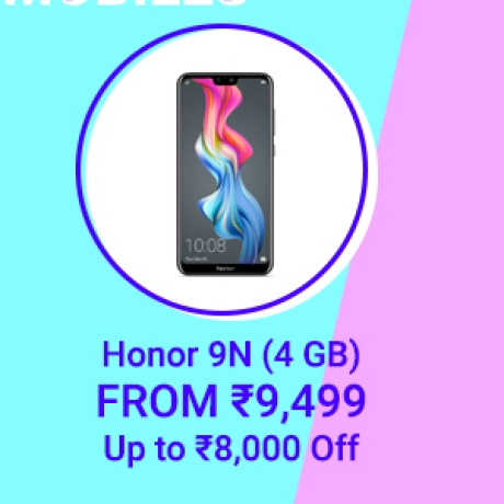 Honor 9N from Rs.9,499. 