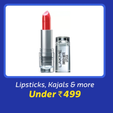 Lipsticks, Kajals & More