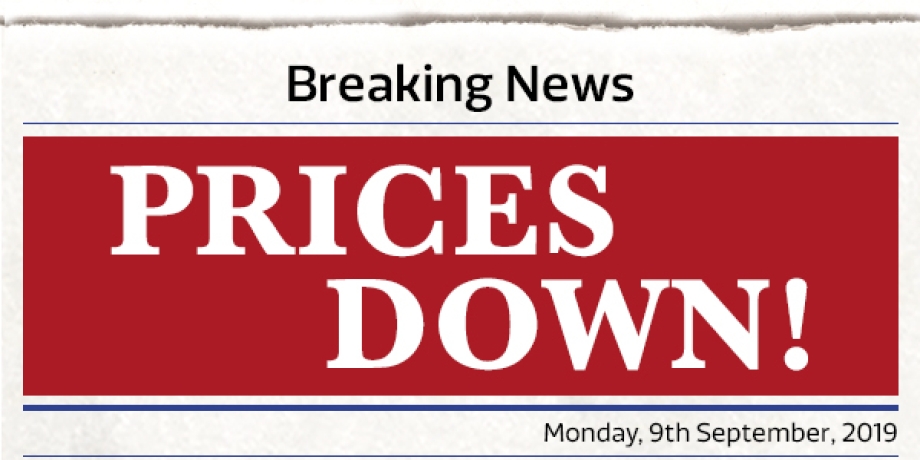 Prices Down!!