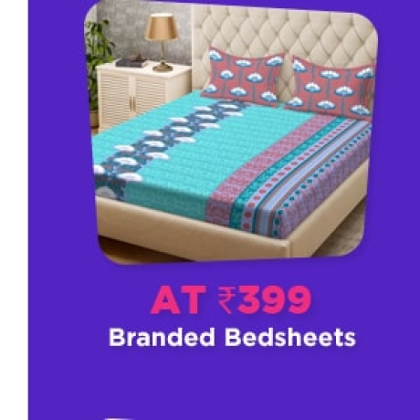 Branded Bedsheets at Rs.399