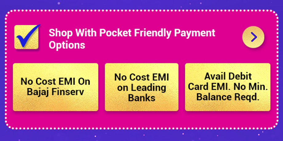 Shop With Pocket Friendly payment options
