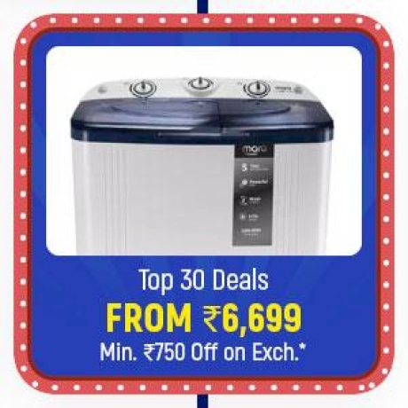 Top 30 Deals From ₹6,699