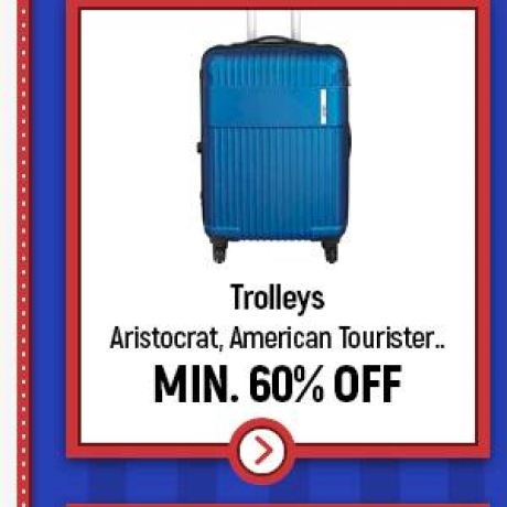 Trolleys Min. 60% Off