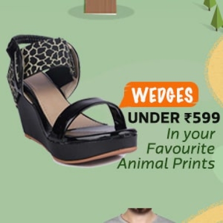 Wedges under Rs.599