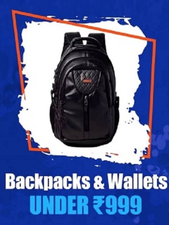 Men's Backpacks & Wallets