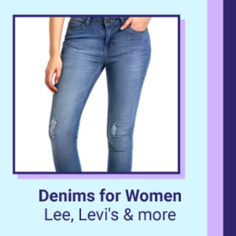 Denims for Women Lee, Levi's & more