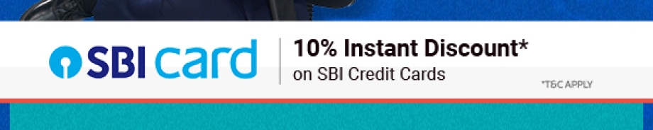 SBI Credit Card. Instant 10% Discount.