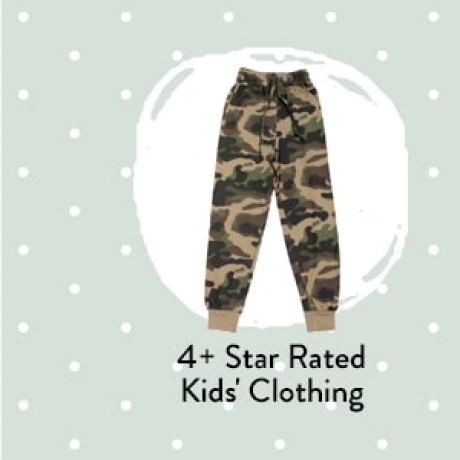 4+ Star Rated Kids' Clothing