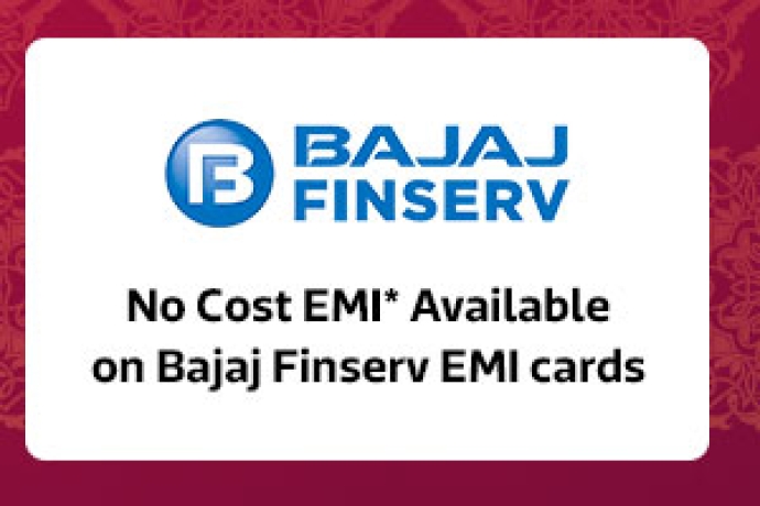 Avail No Cost EMI* from Bajaj Finserv Ltd.