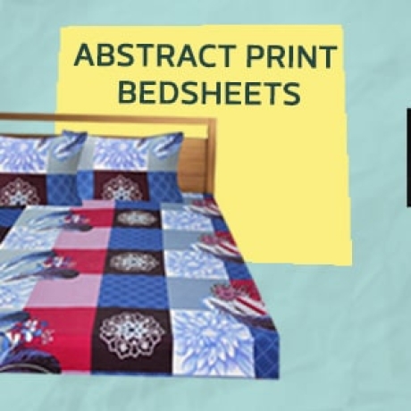 Abstract Print Bedsheets