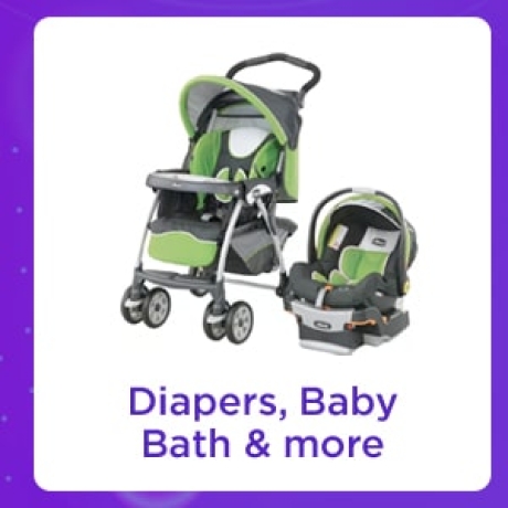 Diapers, Baby Bath & More