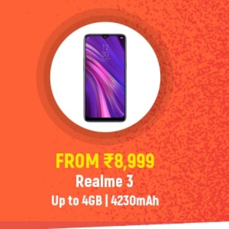 Realme 3 from Rs.8,999