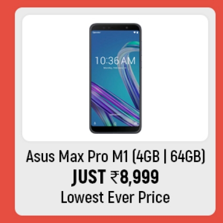 Asus Max Pro M1, Just Rs.8,999