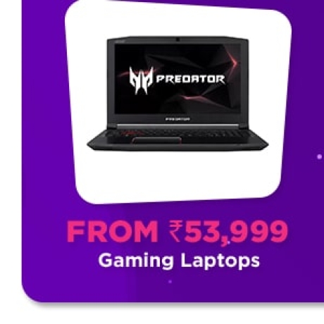 Gaming Laptops from Rs.53,999