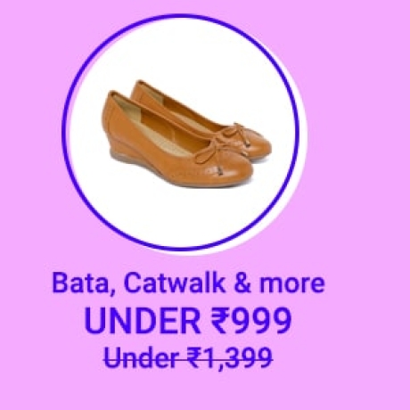 Women's Footwear under Rs.999