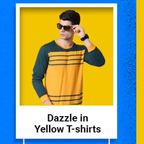 Dazzle in Yellow T-shirts