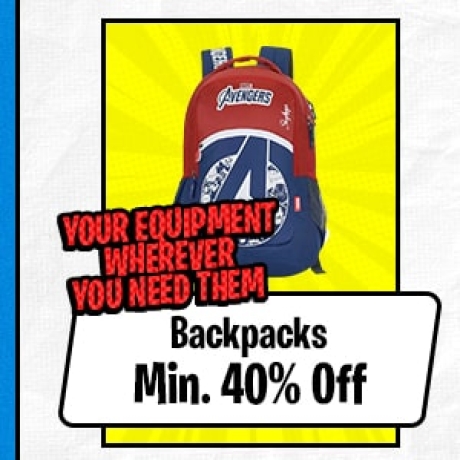 Backpacks Min.40% Off