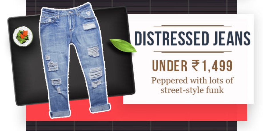 Distressed Jeans under Rs.1,499
