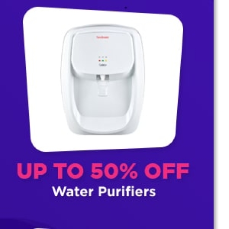 Water Purifier up to 50% Off