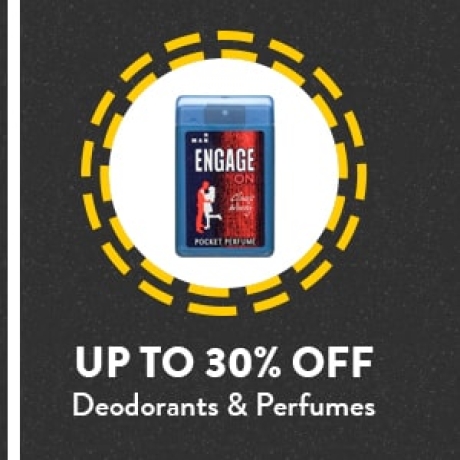 Deodorants & Perfumes up to 30% Off