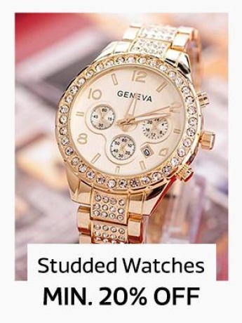 Studded Watches